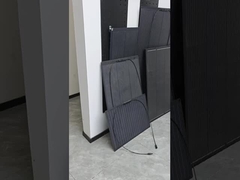 जलरोधक और धूलरोधक प्रदर्शन के लिए 150W ईटीएफई सतह अर्ध लचीला सौर पैनल