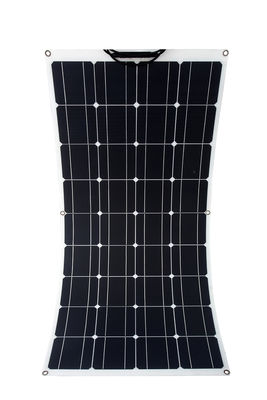 100W 12v ETFE सतह नौका अर्ध लचीला सौर पैनल सौर पैनल IP65