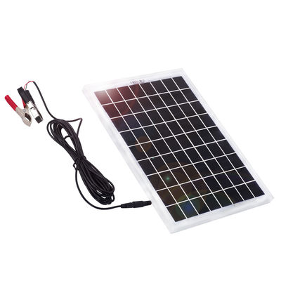 10W छोटे पोर्टेबल सौर पैनल 340 X 240 X 17mm 10 वाट मोनोक्रिस्टलीय सौर पैनल