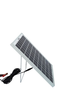 10W छोटे पोर्टेबल सौर पैनल 340 X 240 X 17mm 10 वाट मोनोक्रिस्टलीय सौर पैनल