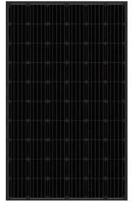 250w - 290w सभी काले सौर पैनल मोनोक्रिस्टलीय सौर पैनल