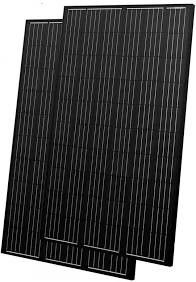 250w से 290w तक काली सौर पीवी पैनल पॉलीक्रिस्टलीय सौर ऊर्जा पैनल