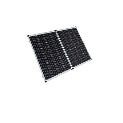 250w 17.8V फोल्डिंग सोलर पैनल 250 वाट जलरोधक सौर पैनल टेम्पर्ड ग्लास के साथ