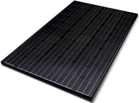 250w 29.5V पूर्ण काले सौर काले पॉलीक्रिस्टलीय सौर सेल IP65