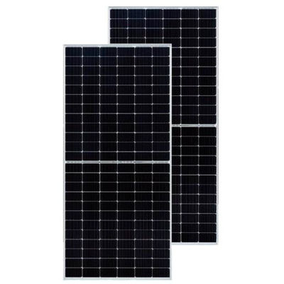 एन प्रकार के मोनोक्रिस्टलीय सिलिकॉन सोलर पैनल 555w 25 वर्ष की वारंटी के साथ