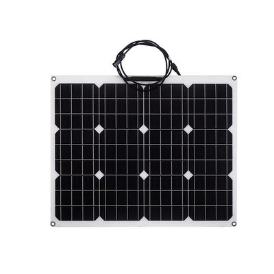 उच्चतम दक्षता और ईटीएफई सतह के साथ कार नौकाओं के लिए 50W अर्ध-लचीला सौर पैनल